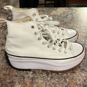 White high top converse